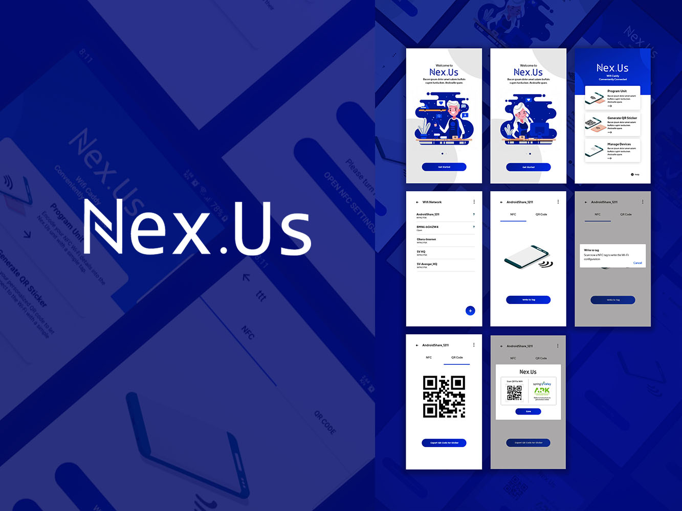 Nex.Us Wi-Fi sharing app