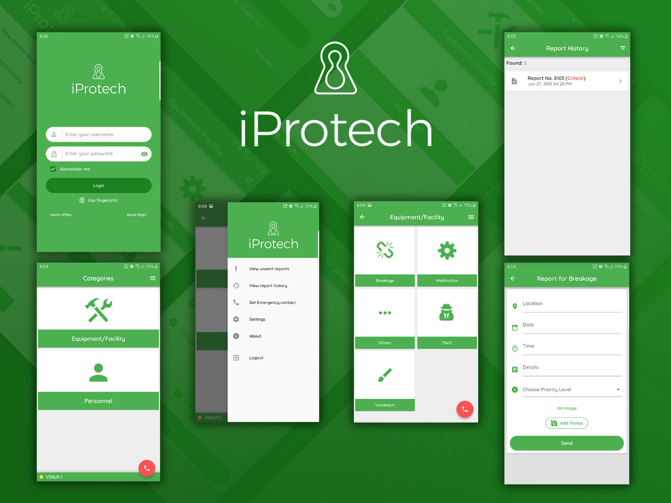 iProtech incident reporting app